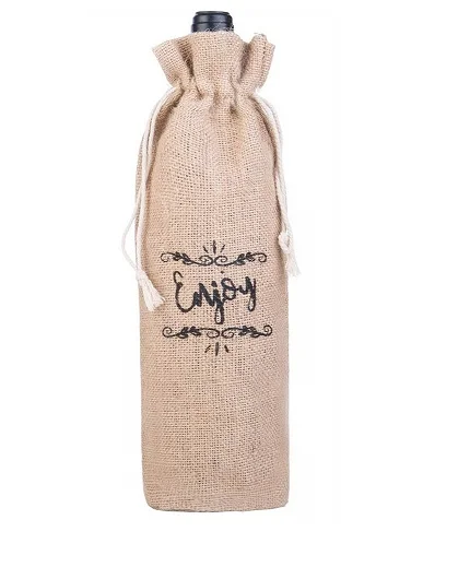Burlap Wine Bags - Eco-friendly Wine Bottle Storage Solution